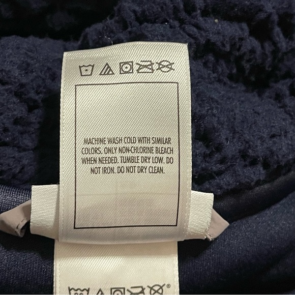 Disney World Mickey Mouse Sherpa Hoodie Zip Up Denali Jacket Adult 2XL Blue - Picture 6 of 10